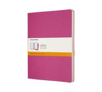 Moleskine Kinetic Pink Cahier Ruled Journals Set of Three
