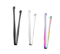 Set of 3 Multipurpose Stainless Steel Tongs with Comfort Grip for Efficient Cooking and Barbecue Baking Accessories