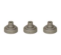 Nathan Race Caps (pack Of 3) - Silver, N/A