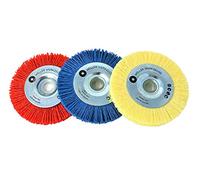 Set of 3 Nylon Brush Cleaning Disc Suitable for Bosch GWS 10.8 12V 76 Accessories Steel Stainless Steel Wood Sanding Discs