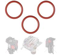 Set of 3 O-Ring Gaskets for Brewing Unit/Brewing Group/Contact Piston and Thermoblock Heater