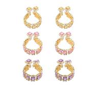 Set of 3 Pair of Bangles Designer God Set for Ganesh/Laddu Gopal/Devi Maa/Radha Krishna Haar Sringar Deities jewellary for All God Statue for Janmashtami Ganpati and Navratri Festival(Size:-0.5")