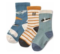 Set of 3 Pairs of Silas Mer Socks Blue 17/18