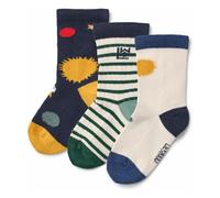 Set of 3 Pairs of Silas Soleil Socks Navy blue 17/18