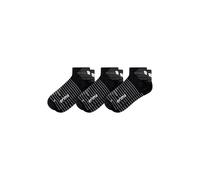 Erima Women 3-Pack Short Socks Sports Socks - Black, 35-38