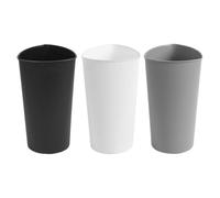 Set of 3 Plastic Flower Display Buckets - Tall Vase Holders for Flower Arrangements Umbrella Stand Indoor & Outdoor Decor Wedding & Florist Supplies