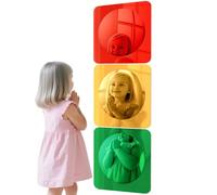 Set of 3 Polyacrylate Bubble Reflectors Promoting Physical Exploration and Visual Encouragement Acrylic Perceptual Play Participatory Wall for Children Visual Coordination Dolls Room Deck for Infant