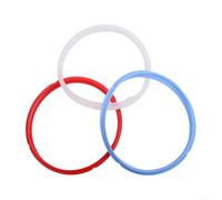 Set of 3 Replacement Silicone Sealing For Rings for InstaPot Pressure Cooker Gaskets for Effective Cooking Seal (6QT)