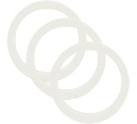Set of 3 Rubber Gasket is Suitable for 6 Cup Italian Coffee Makers for Stella - Warranty 10 Years - MONTERAL