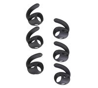 Set of 3 silicone ear hooks earbuds ear caps for both gender and gender neutral all-day comfort