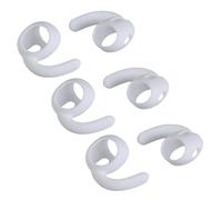 Set of 3 silicone ear hooks earbuds ear caps for both gender and gender neutral all-day comfort