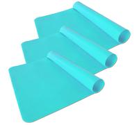 Set of 3 Silicone Mats 60x40 cm Permanent Baking Sheet Silicone Food Safe