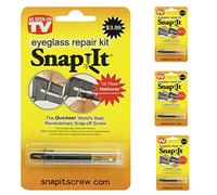 Set of 3 Snap It Eyeglass Repair Kits - As Seen On TV - One for Home, Work & Travel! by Glasses Accessories