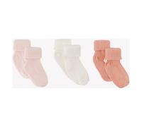 Set of 3 Socks Pale Pink 15/16
