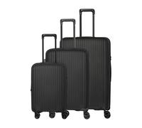 Set of 3 Suitcases travelite Skymate Trolley L/M ext./S ext. Noir TU