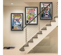 Set of 3 Superhero Prints, 200th Edition Comic Cover Prints, A3, A2, A1 (A2)