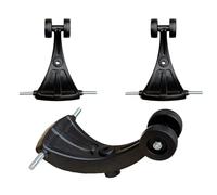 Set Of 3 Swing Car Front Wheel Repair Replacement Triangle Bracket For Children Outdoor Play Vehicle Easy Installation Kids Ride On Car Accessories