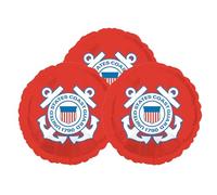 Set of 3 United States Coast Guard 18" Foil Party Balloons