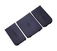 Set of 3 USB Microphone Dirt Cover Rubber Protective Lid Caps Camera Essential Accessories for D810