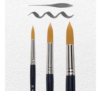 Set of 3 Watercolour Brushes Series 191 No. 10-18-24