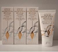SET OF 3 x CHARLOTTE TILBURY CHARLOTTE'S MAGIC HYDRATION REVIVAL CLEANSER 30ml