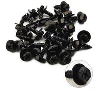 Set of 30 Bolt Retainer Screws for Under Cover and Mudguard Liner on For Toyota Vehicles Part Number 90159 60498 Metal Screws