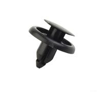 Set of 30 Plastic Rivet Fasteners for Automotive Use, Thread Screw Design, Fits 7mm Diameter Hole for Bumper and Door Panel Installation