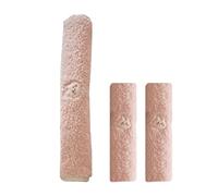 Set of 3pcs Baby Strollers Handle Protective Wrap Toddler Pram Strap Drooling Bib Newborns Infant Teething Saliva Towel Easy Installation