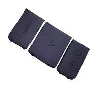 Set Of 3pcs USB Mic Dirt Rubber Protective Lid Caps Camera Essential Accessory For D810