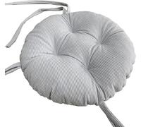 Set Of 4/2/1 Round Bar Stool Cushions/Pads With Ties 11/13/15/17/19in Round Chair Seat Cushions/Pads Indoor Outdoor For Dining Chairs Circle Stool Chair Patio Kitchen(H1,1PC 35x35X6cm)