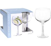 Set of 4 650ml Gin Tonic Balloon Cocktail Mixer Glass Glasses