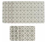 Set of 4 (8pc) Leaf Placemats & Coasters, Tablemats