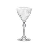 Set of 4 american glass goblets 20s nick & nora 14 ormioli