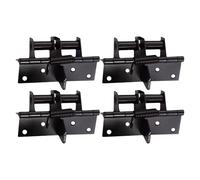 Set of 4 Automatic Spring Hinges 90 Degree Positioning & Easy Installation Door Hinge Set for Secure Door Closure Multifunctional Spring Hinges