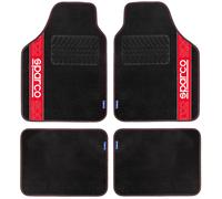 Set Of 4 Black Mats For Car Sparco In Carpet SPARCO