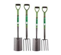 Set Of 4 Border Fork,border Spade, Digging Fork & Digging Spade