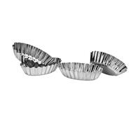 Set Of 4 Cake Moulds, Tinplate