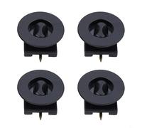 Set of 4 Car Carpet Fixing Clips Fastener Grips Holders Floor Mat Clamps PVC Material Designed to Keep Vehicle Floor Mats Securely in Place