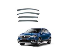 Set Of 4 Car Wind Deflectors for Suzuki Ignis MK2-MF 2016-2023+, Car Window Rain Guard Weather Shied Covers Window Visors Car Accessories