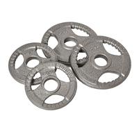 Set of 4 Cast Iron 2" Olympic Weight Plates Barbell Weight 2 x 5kg