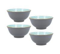 Set Of 4 Ceramic Bowls Kitchencraft Multi Large