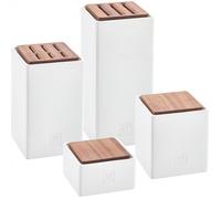 Set of 4 ceramic containers