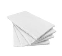 Set of 4 Ceramic Sponge, 30 x 20 x 0.6 cm Ceramic Sponge for Bioethanol Fireplace, Table Fireplace, Ethanol Ceramic Sponge, Ceramic Wool, Bioethanol Table Fireplace, Replacement Wick