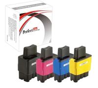 Set of 4 Compatible Ink Cartridge Replace LC-900 For Brother DCP 110C 115C 120C 310CN 315C MFC 210C 215C 410CN 420CN 425CN MFC 610CLN 610CLWN 615CL 620CN MFC 620CLN 640CW 830CLN 830CLWN MFC 3240C 3340CN 5440CN 5840CN MFC FAX-1835C 1840C 1940CN 2440C