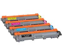 Set of 4 Compatible TN241 TN245 Laser Toner Cartridges for Brother HL-3140CW HL-3150CDW HL-3170CDW DCP-9020CDW MFC-9140CDN 9330CDW 9340CDW | Print Yield: 2,500 Pages (Black) & 2,200 Pages (Colours)