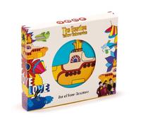 Puckator The Beatles Yellow Submarine Set of 4 Cork Coasters - Wood Table Pub Drink Coasters Tiles Placemats Bar Accessories For Home Desk Coaster Tile Slate Dining Table Decor Drinks Mats Man Cave