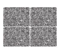 Set of 4 Cork Placemats | Paisley