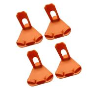Set of 4 correctable chicken splint for recovery of foot ailments including crushed knuckles and tendon issues, with easy application instructions to help strengthen your tendon problems