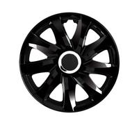 NRM Universal Wheel Trims DRIFT Black 14", set 4 pieces