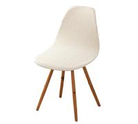 Set of 4 Elastic Scandinavian Chair Covers, Modern Slipcovers for Dining Chairs, Stylish Fur Protector, Perfect Home Décor & Renovation Solution